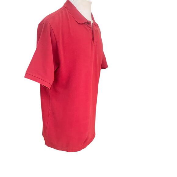 BURBERRY London Polo Golf Shirt in Red - Men's Size Large - Picture 8 of 11